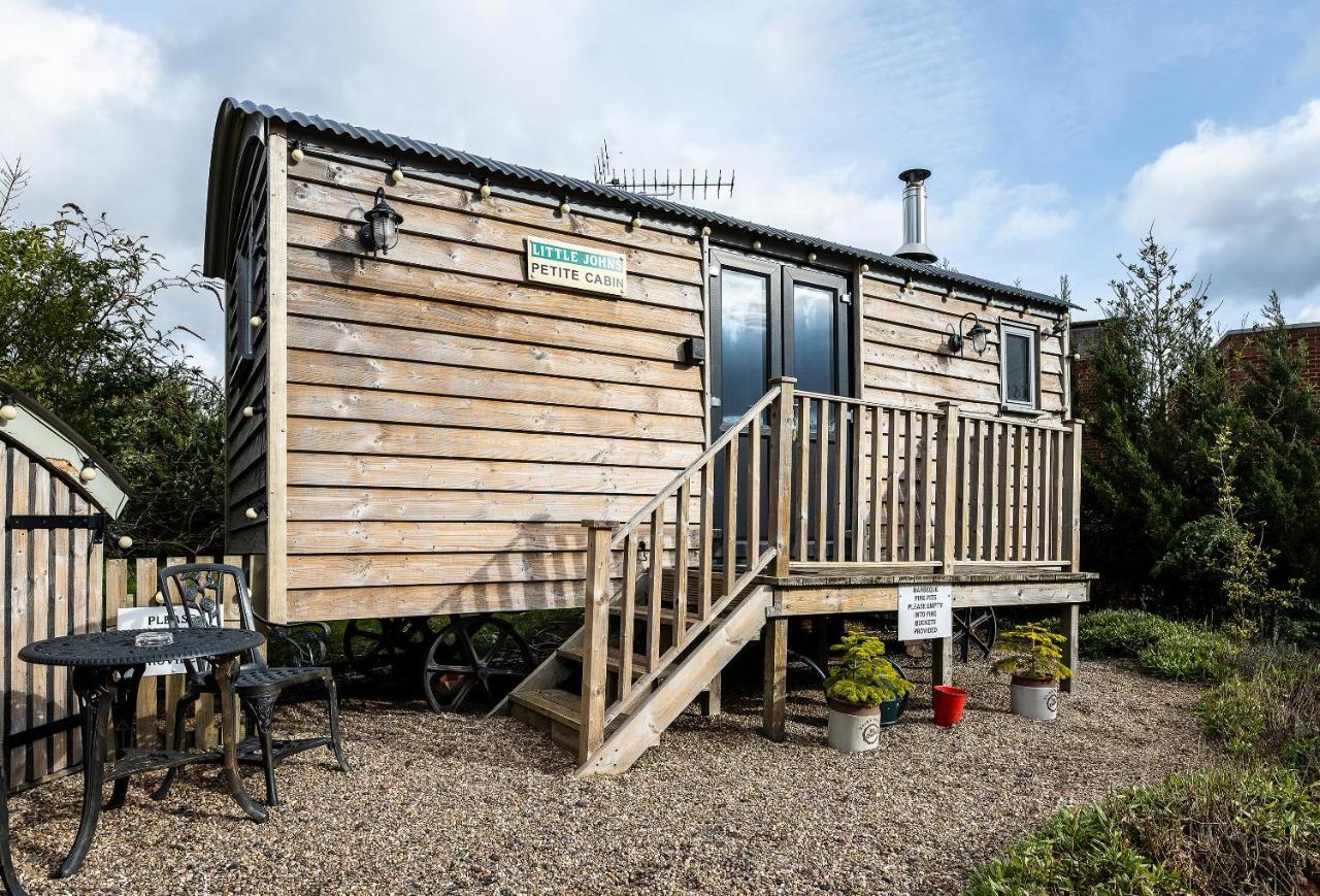 The Little John Petite Cosy Log Cabin - Sleeps 2, Great For Romantic Breaks, Couples, Single Guests, Near Sherwood Forest At Fairview Farm, Nottingham Set In 88 Acres Blidworth Εξωτερικό φωτογραφία