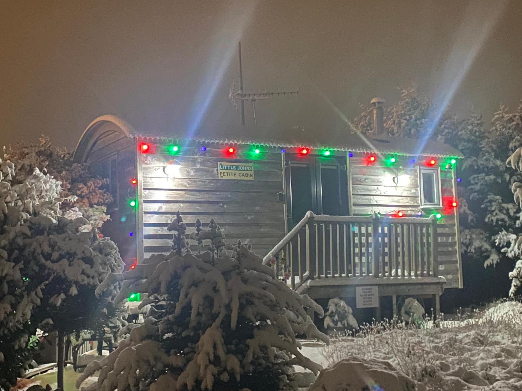 The Little John Petite Cosy Log Cabin - Sleeps 2, Great For Romantic Breaks, Couples, Single Guests, Near Sherwood Forest At Fairview Farm, Nottingham Set In 88 Acres Blidworth Εξωτερικό φωτογραφία