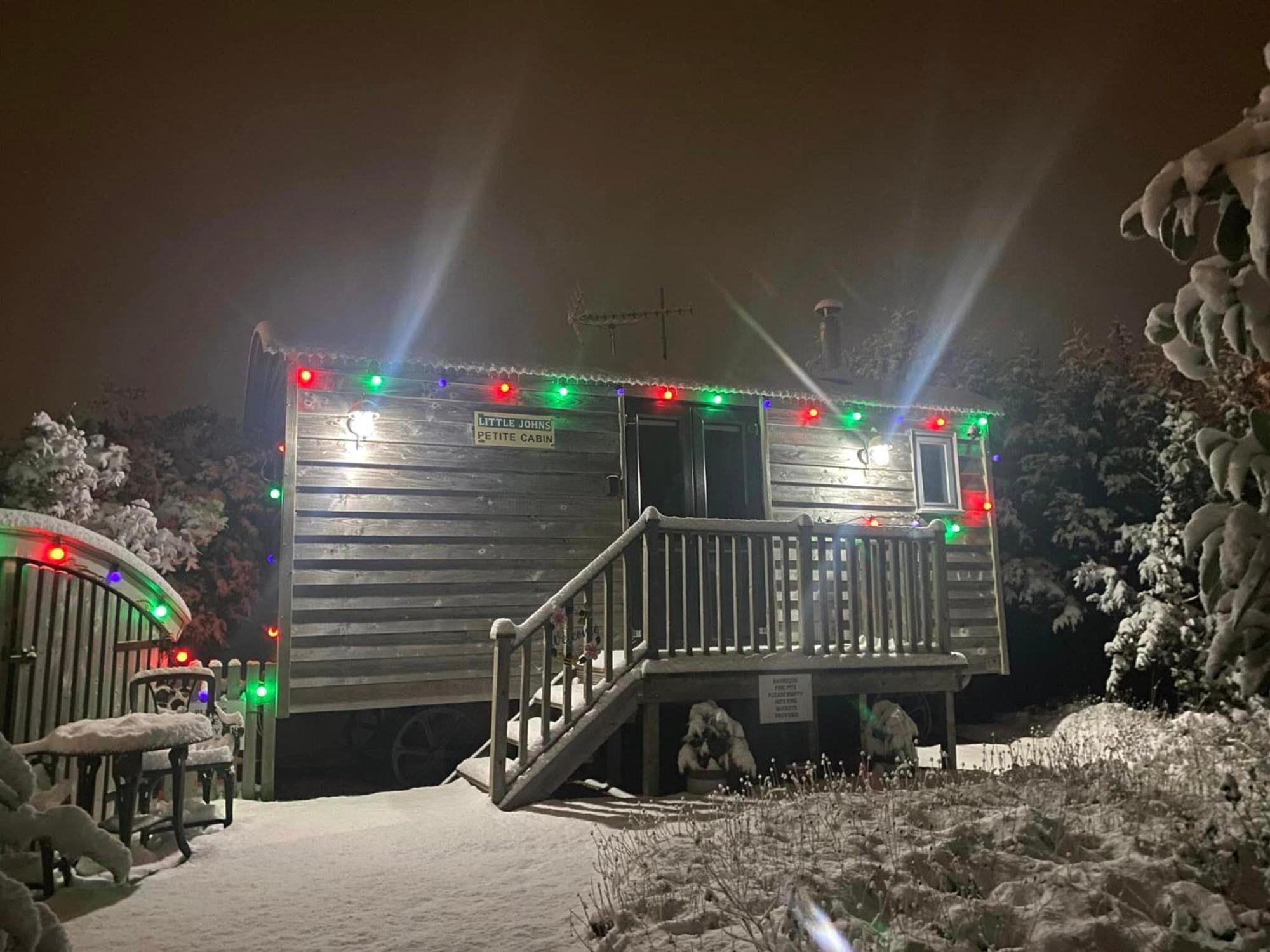 The Little John Petite Cosy Log Cabin - Sleeps 2, Great For Romantic Breaks, Couples, Single Guests, Near Sherwood Forest At Fairview Farm, Nottingham Set In 88 Acres Blidworth Εξωτερικό φωτογραφία