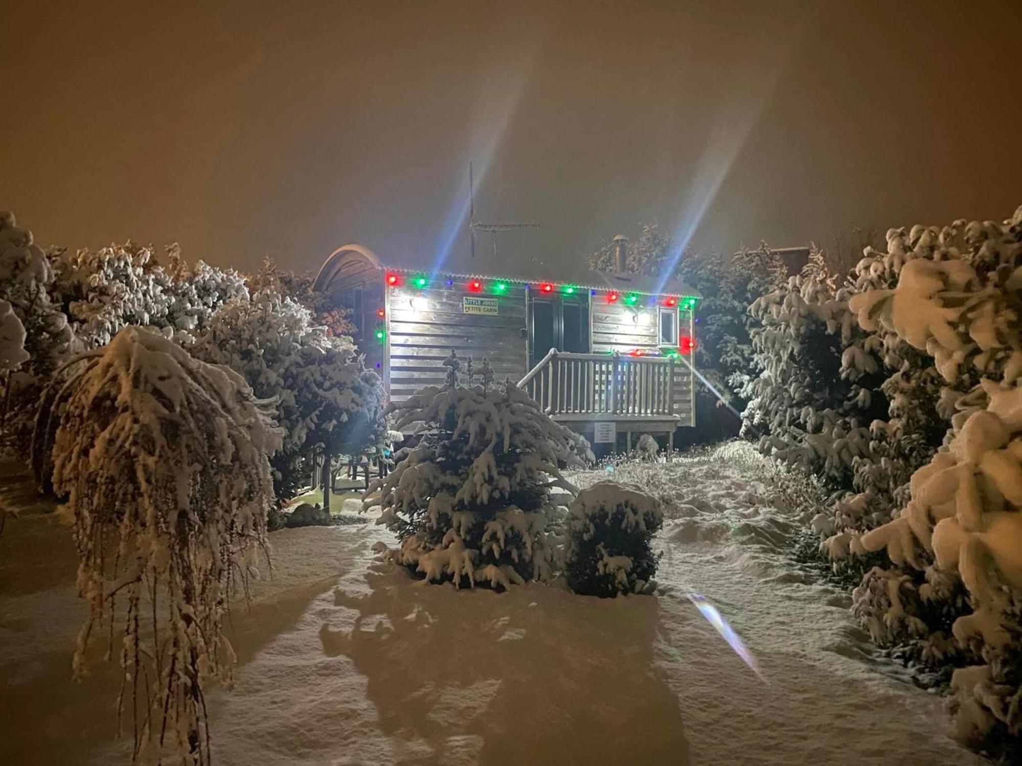 The Little John Petite Cosy Log Cabin - Sleeps 2, Great For Romantic Breaks, Couples, Single Guests, Near Sherwood Forest At Fairview Farm, Nottingham Set In 88 Acres Blidworth Εξωτερικό φωτογραφία